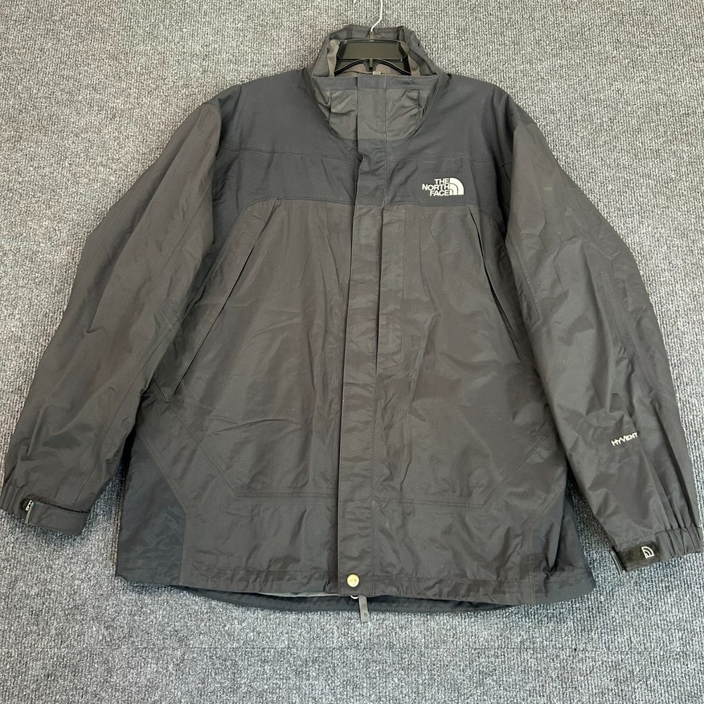 THE NORTH FACE (Red Box/Tag) Men's Hyvent Lined Jacket XL Black Outdoors Hiking